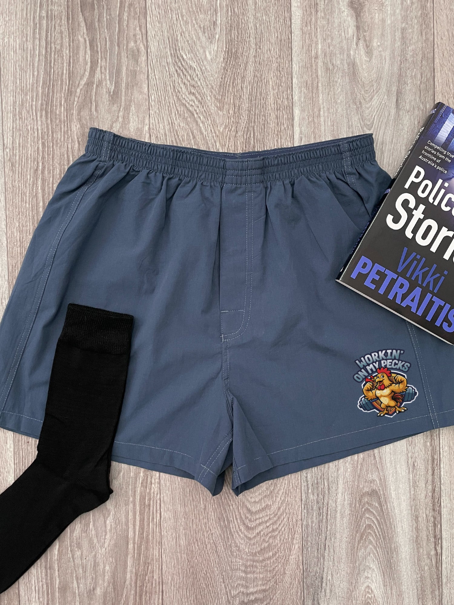 Workin On My Pecks Finley Boxer Shorts