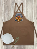 Workin On My Pecks Jarrah Crossback Apron