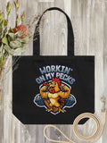 Workin On My Pecks Stella Tote