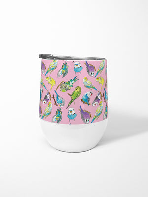 Bright Budgies Stainless Steel Insulated Tumbler