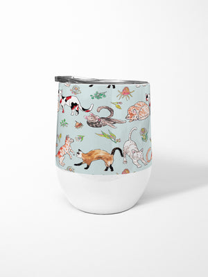 Feline Fine Stainless Steel Insulated Tumbler