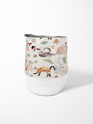 Feline Fine Stainless Steel Insulated Tumbler