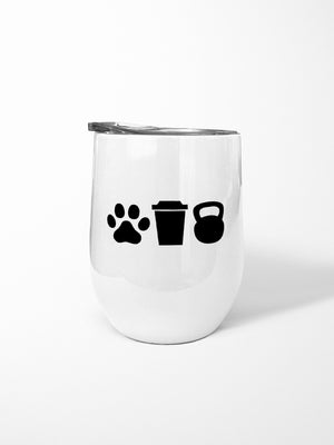 Three Ingredients Stainless Steel Insulated Tumbler