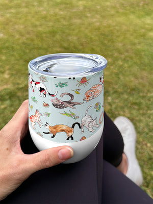 Feline Fine Stainless Steel Insulated Tumbler