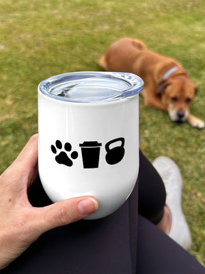 Three Ingredients Stainless Steel Insulated Tumbler