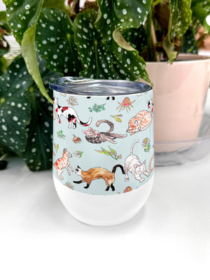 Feline Fine Stainless Steel Insulated Tumbler
