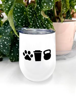 Three Ingredients Stainless Steel Insulated Tumbler