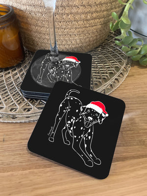 Dalmatian Christmas Edition Coaster