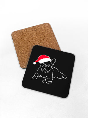 French Bulldog Christmas Edition Coaster