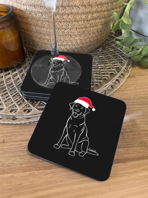Labrador Christmas Edition Coaster