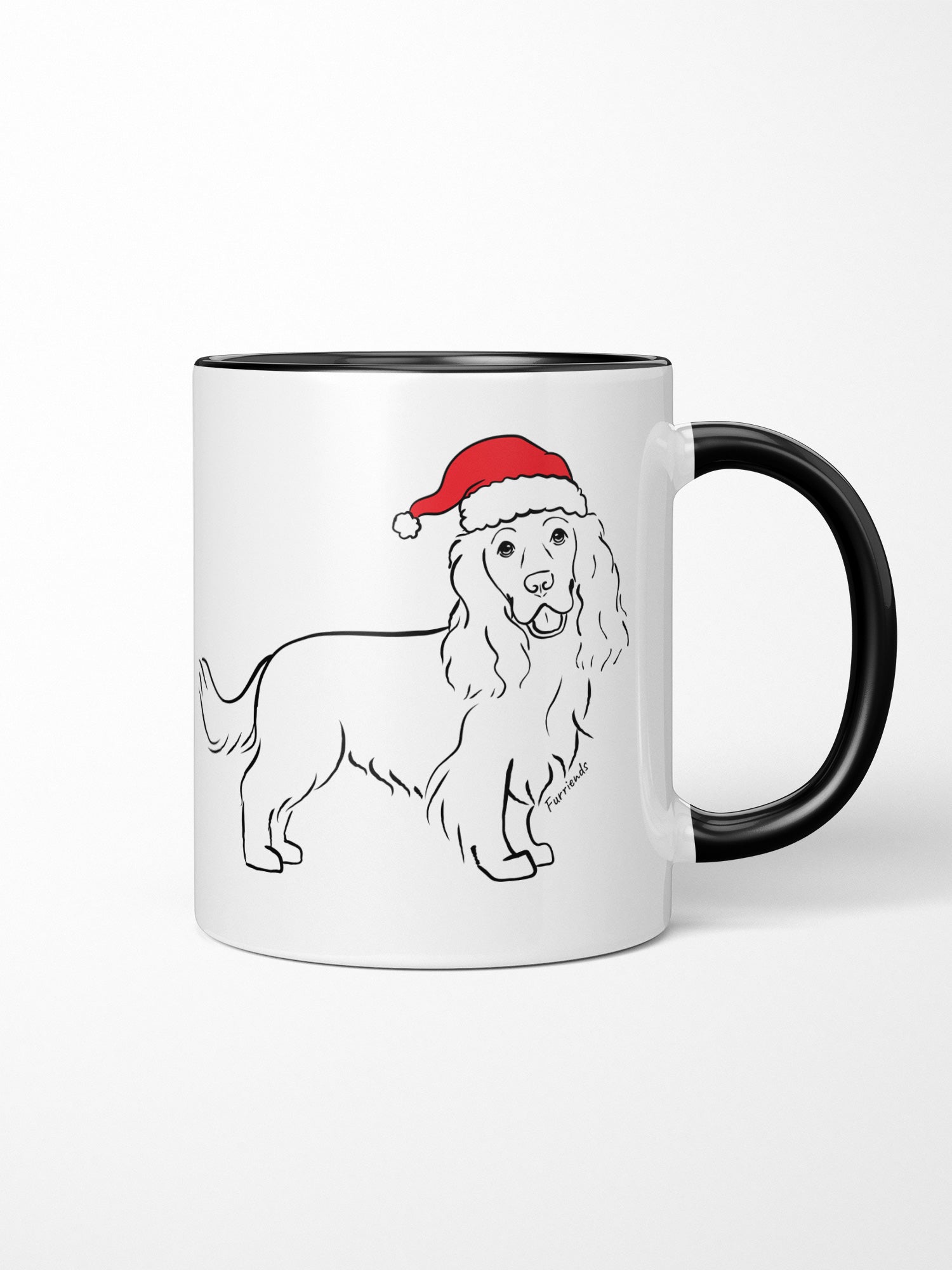 Cocker Spaniel Christmas Edition Ceramic Mug