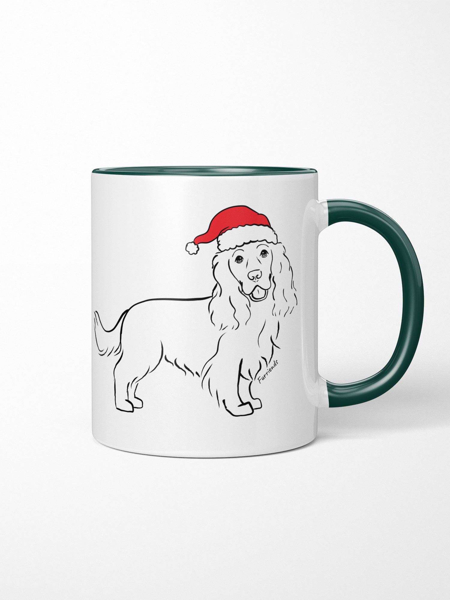 Cocker Spaniel Christmas Edition Ceramic Mug