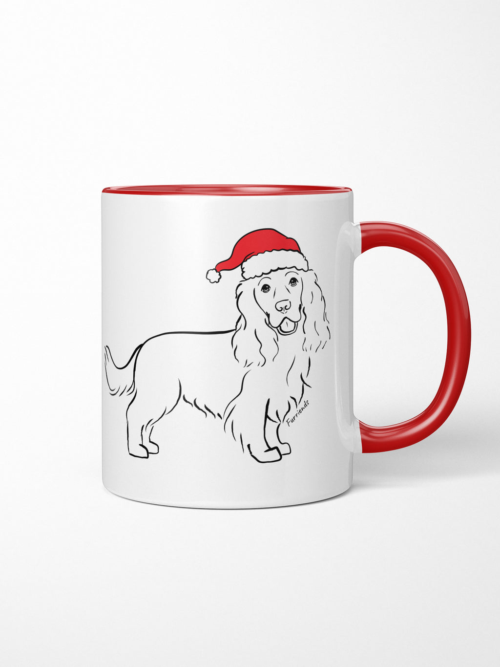 Cocker Spaniel Christmas Edition Ceramic Mug