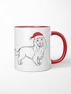 Cocker Spaniel Christmas Edition Ceramic Mug