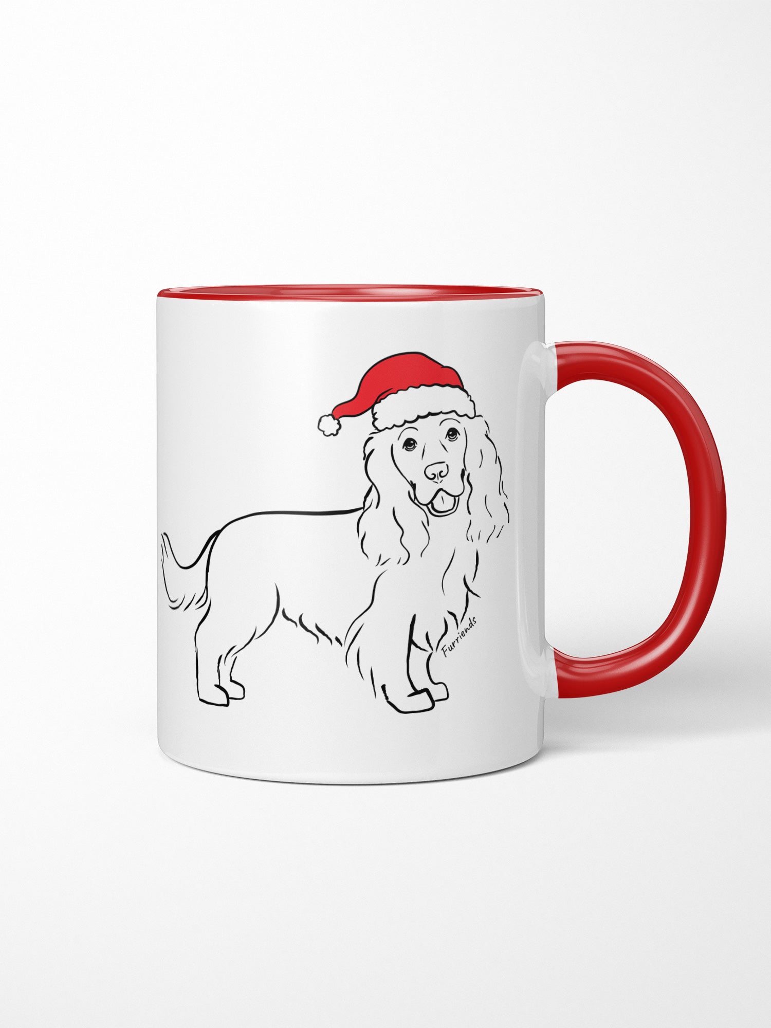 Cocker Spaniel Christmas Edition Ceramic Mug