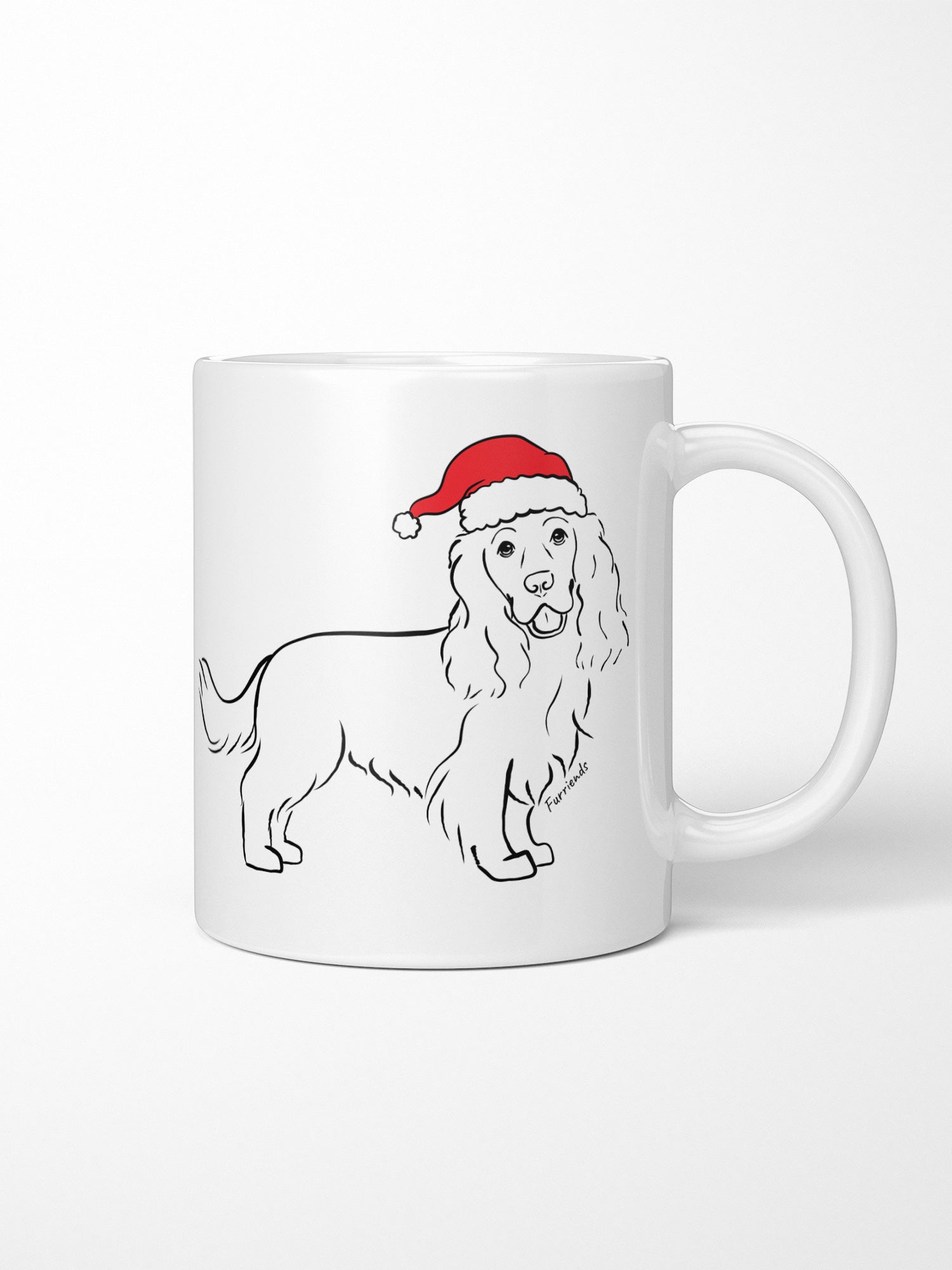 Cocker Spaniel Christmas Edition Ceramic Mug
