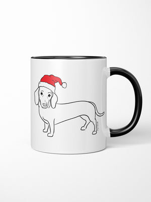 Dachshund Christmas Edition Ceramic Mug