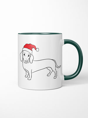Dachshund Christmas Edition Ceramic Mug