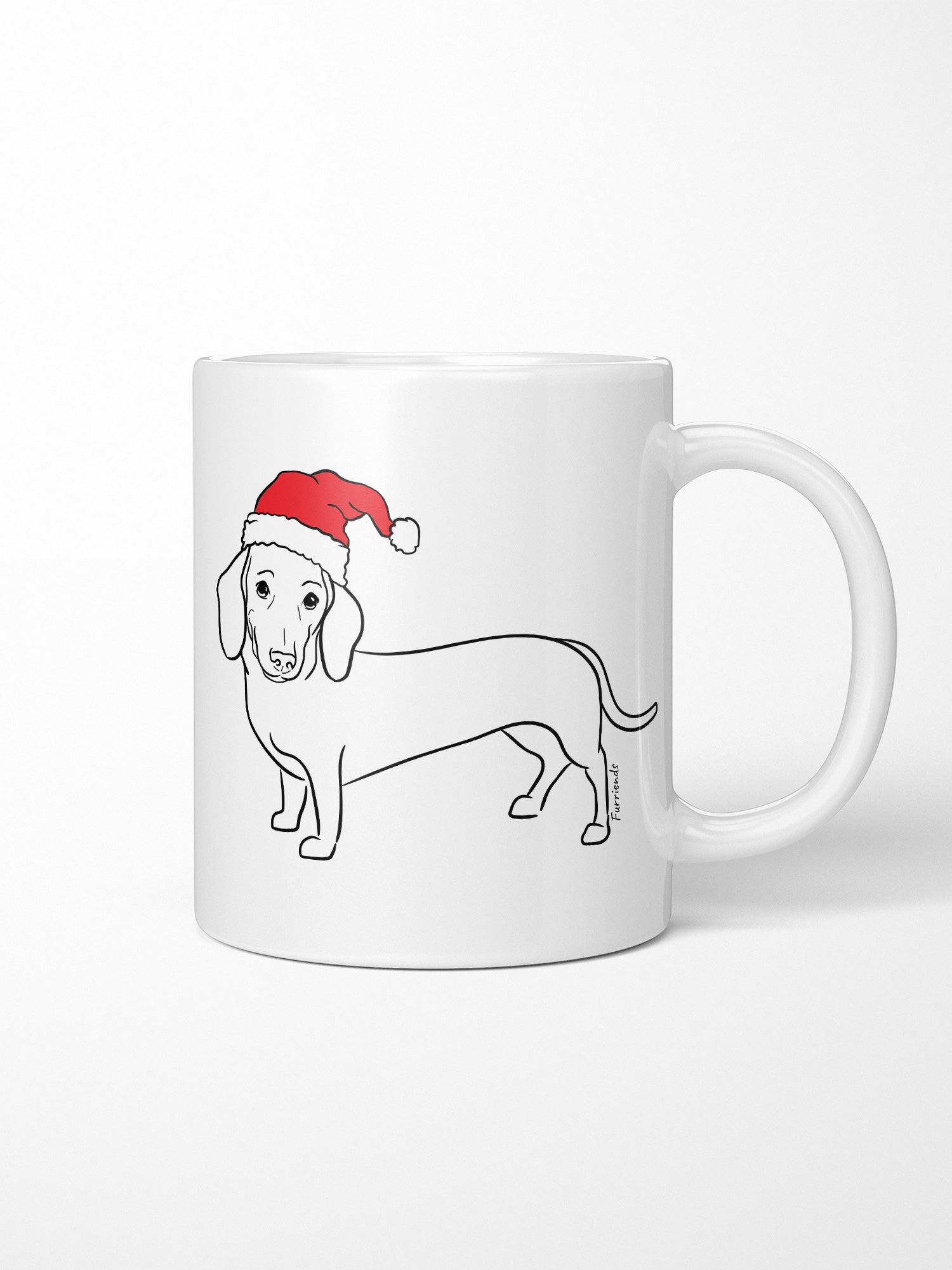 Dachshund Christmas Edition Ceramic Mug