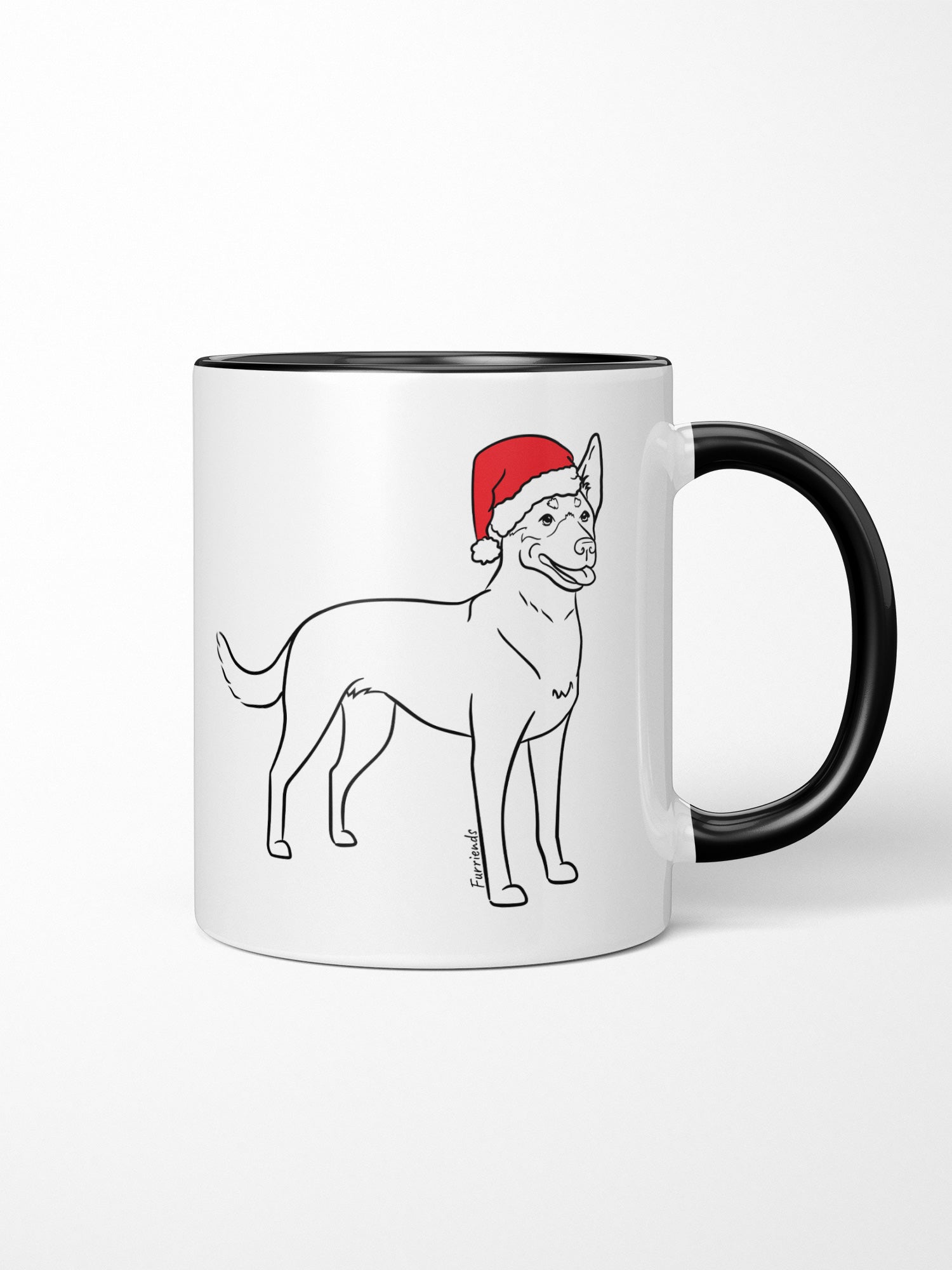 Kelpie Christmas Edition Ceramic Mug