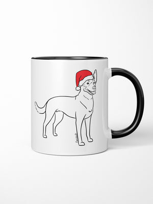 Kelpie Christmas Edition Ceramic Mug