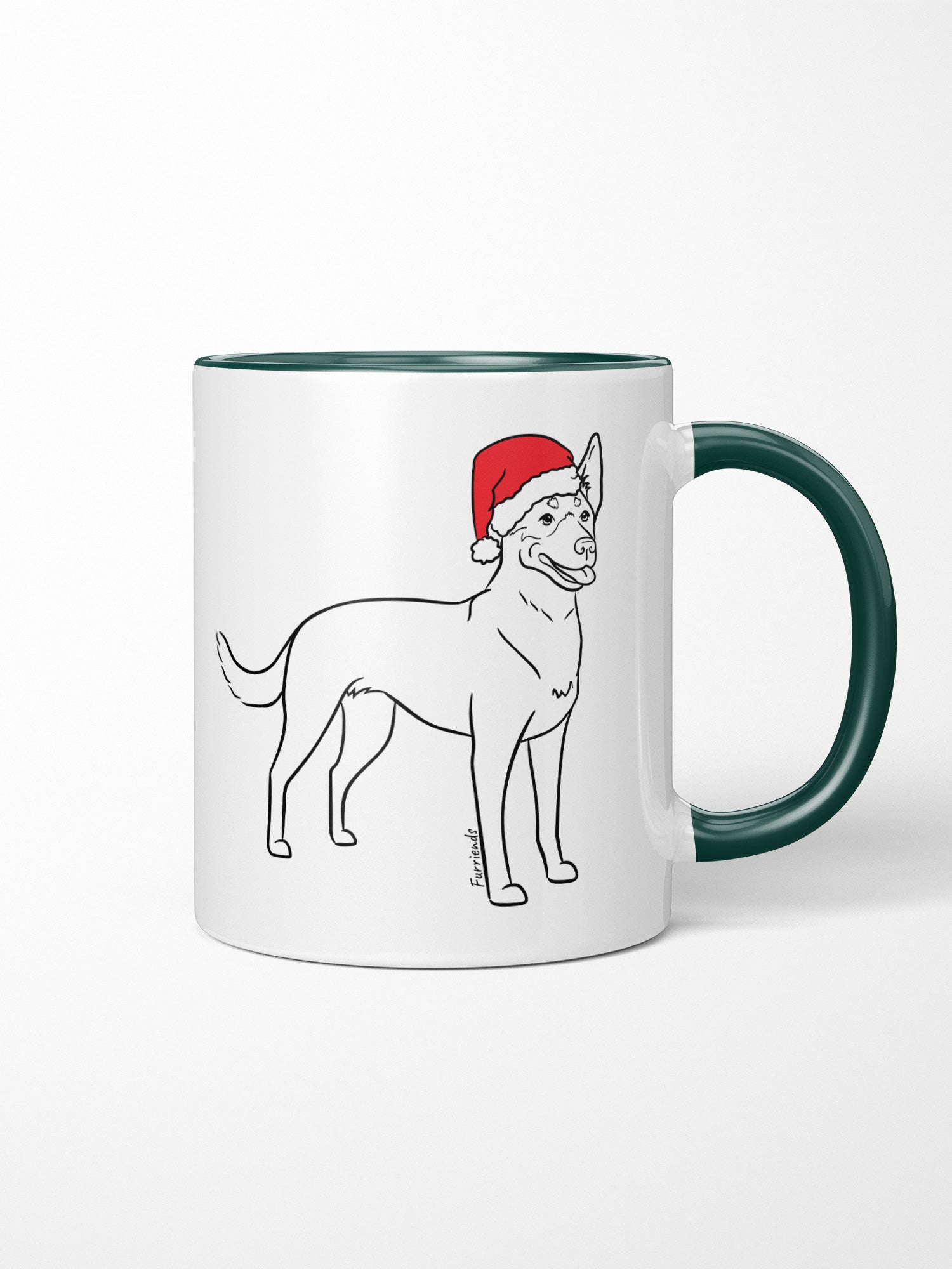 Kelpie Christmas Edition Ceramic Mug