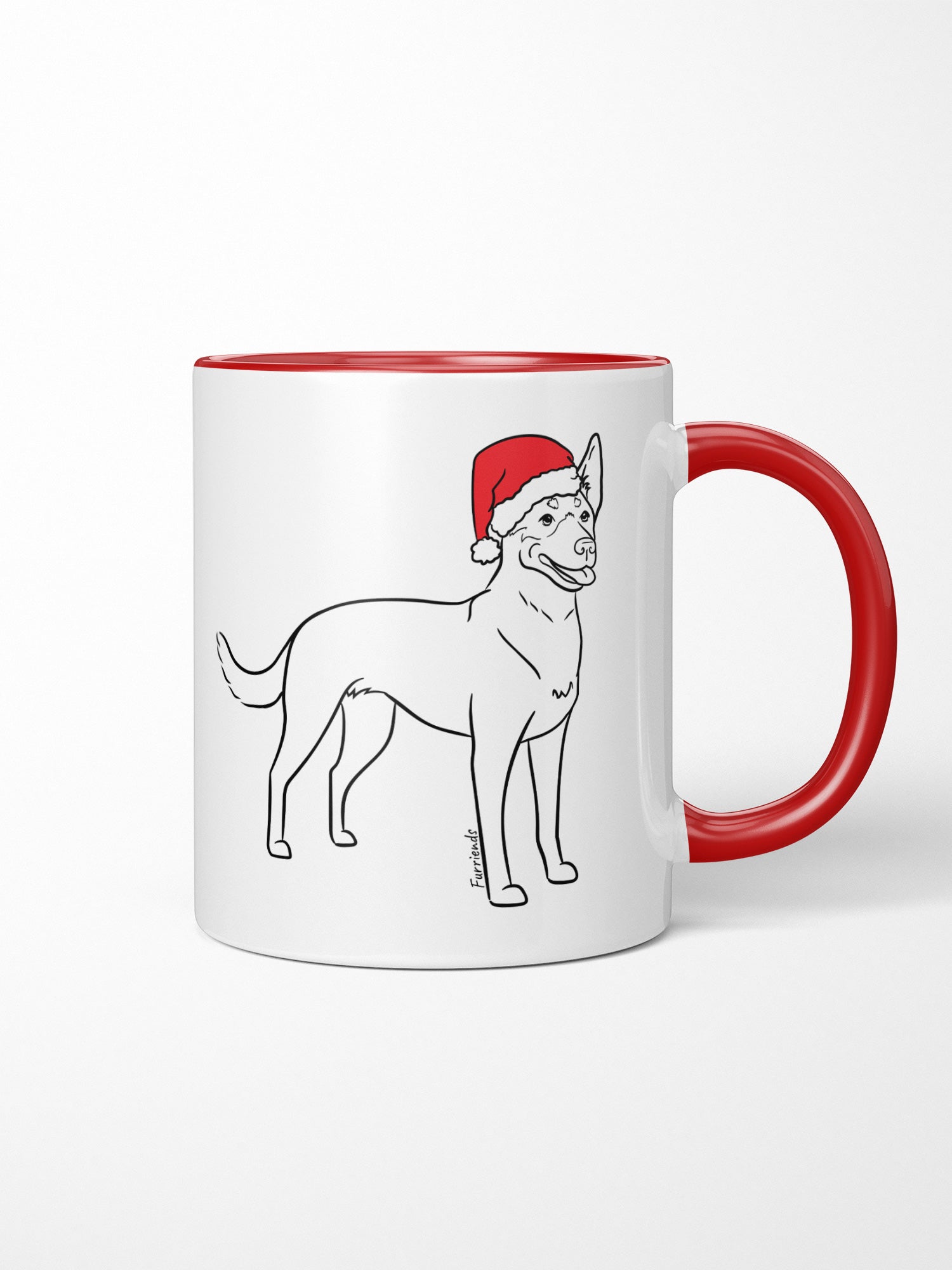 Kelpie Christmas Edition Ceramic Mug