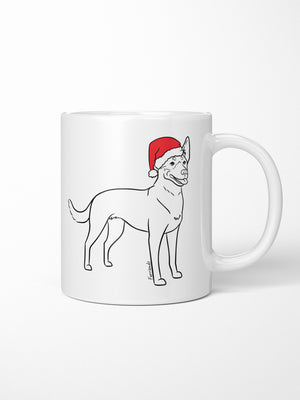 Kelpie Christmas Edition Ceramic Mug