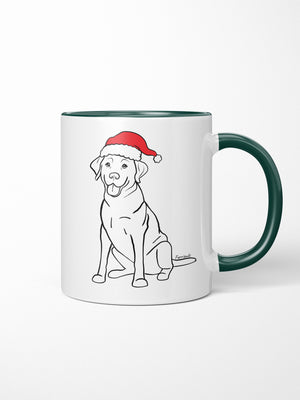 Labrador Christmas Edition Ceramic Mug
