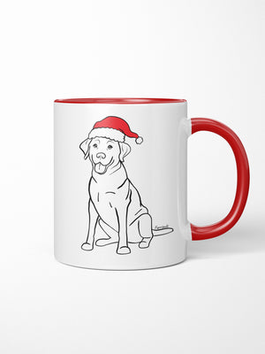 Labrador Christmas Edition Ceramic Mug