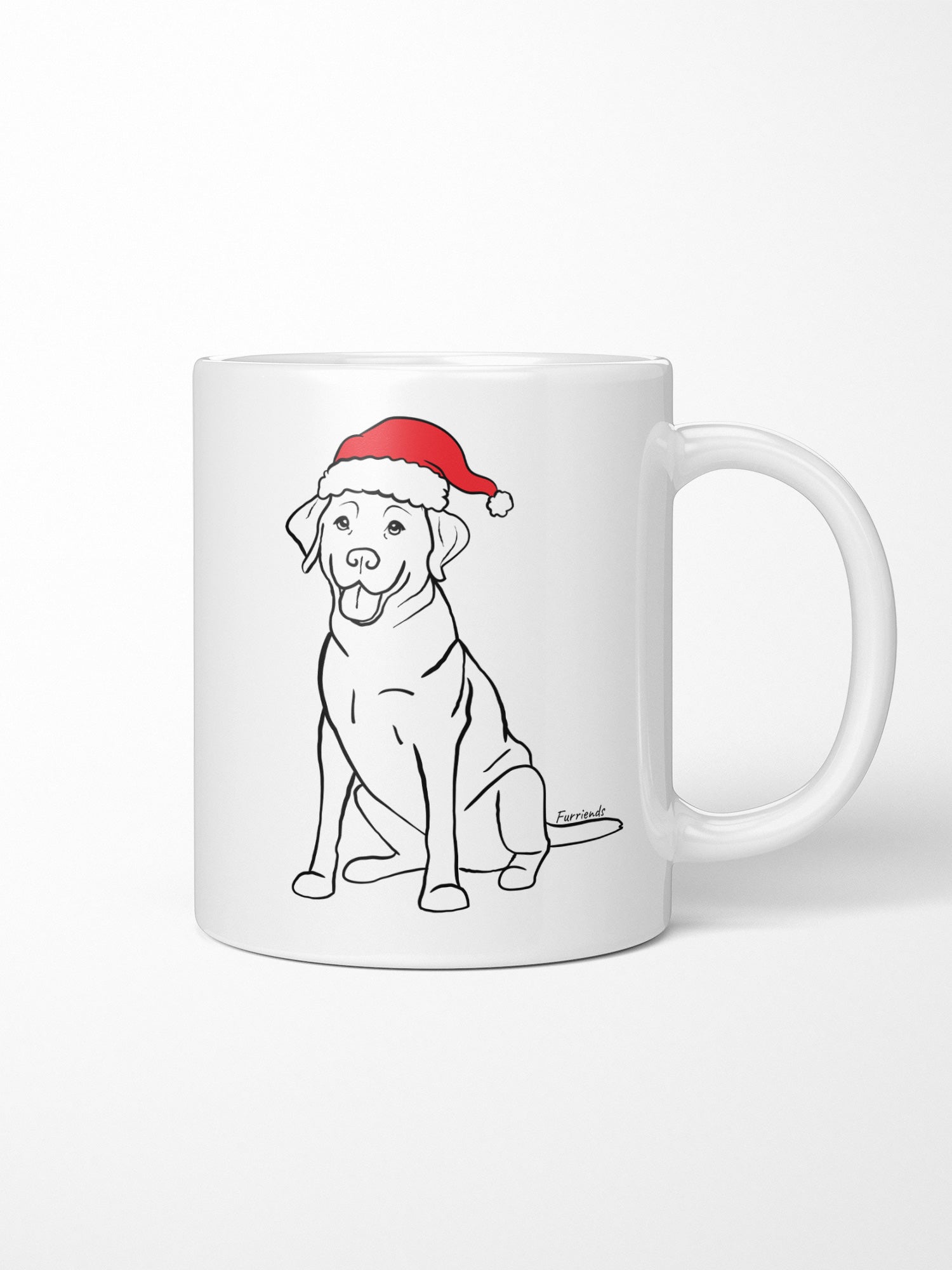 Labrador Christmas Edition Ceramic Mug