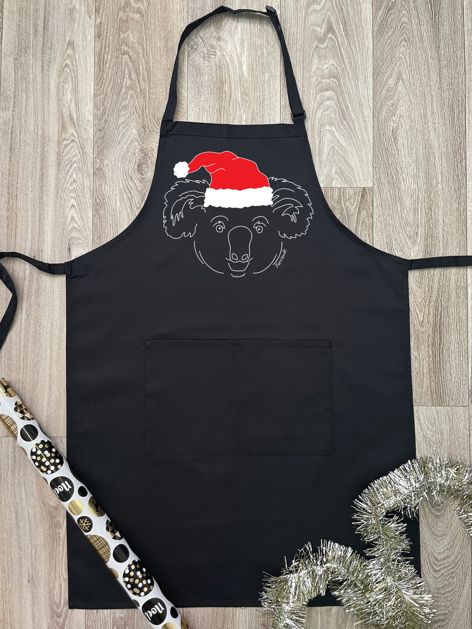 Koala Christmas Edition Bib Apron