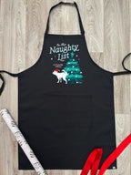 On The Naughty List - Dog Bib Apron