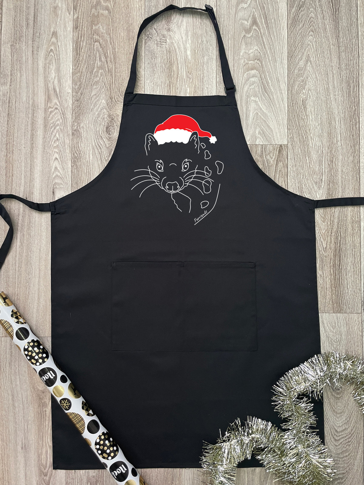 Spotted-Tailed Quoll Christmas Edition Bib Apron