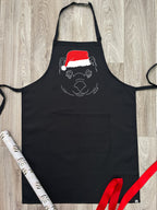 Wombat Christmas Edition Bib Apron