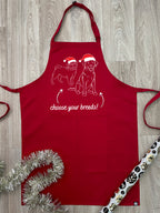 Christmas Edition Dual Breed Customisable Bib Apron
