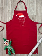 Emu Christmas Edition Bib Apron