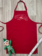 Lace Monitor Christmas Edition Bib Apron