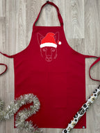 Kangaroo Christmas Edition Bib Apron