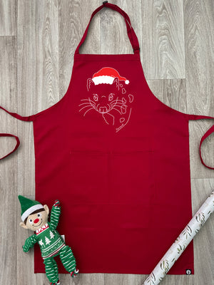 Spotted-Tailed Quoll Christmas Edition Bib Apron