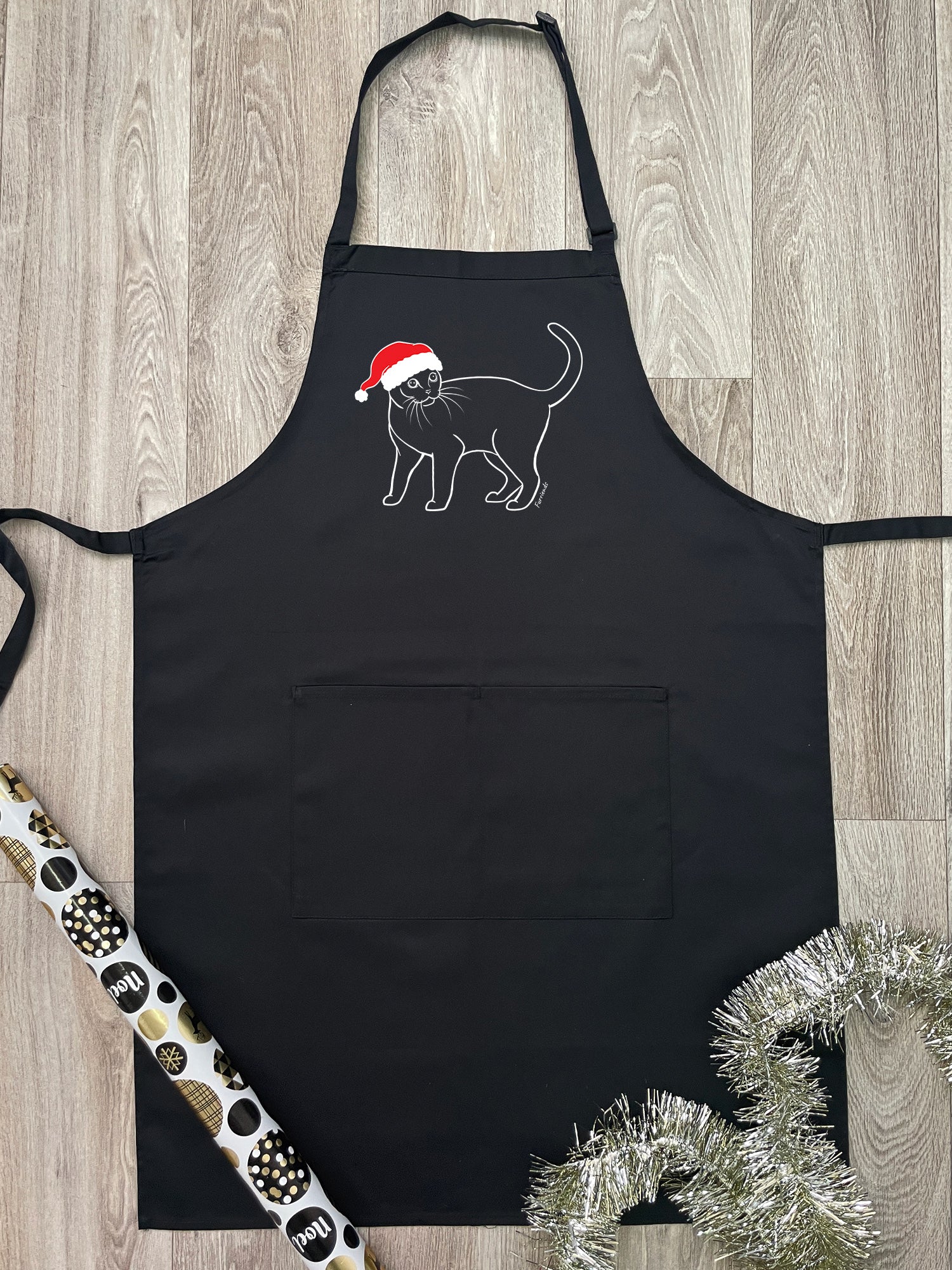 Burmese Christmas Edition Bib Apron