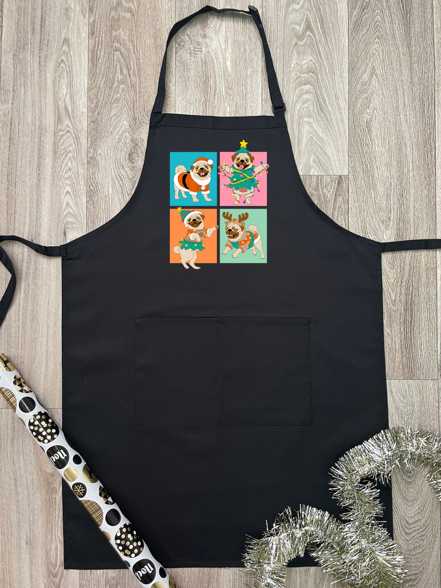 Pugmas Bib Apron