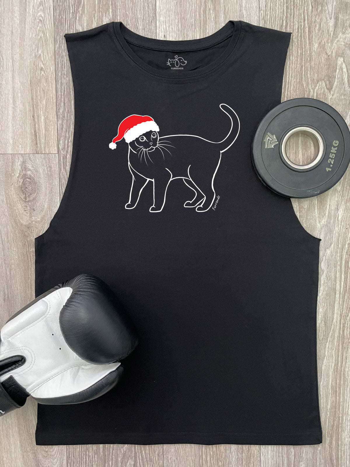 Burmese Christmas Edition Axel Drop Armhole Muscle Tank