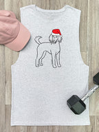 Poodle Christmas Edition Axel Drop Armhole Muscle Tank