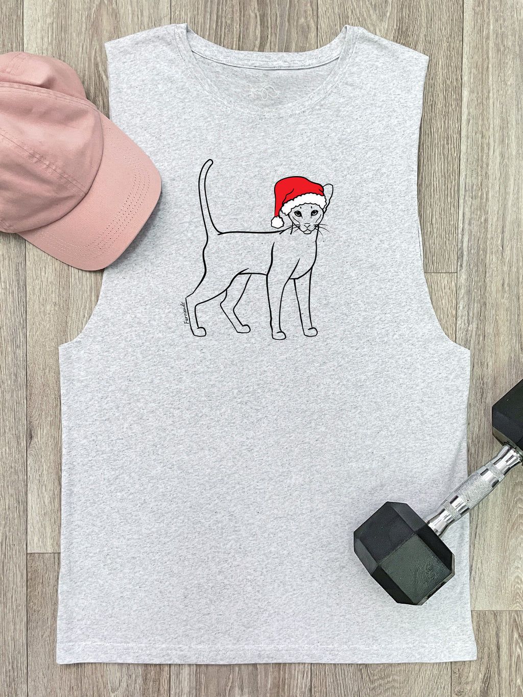 Siamese Christmas Edition Axel Drop Armhole Muscle Tank