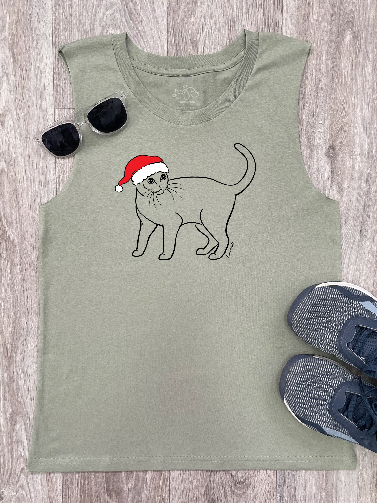 Burmese Christmas Edition Marley Tank