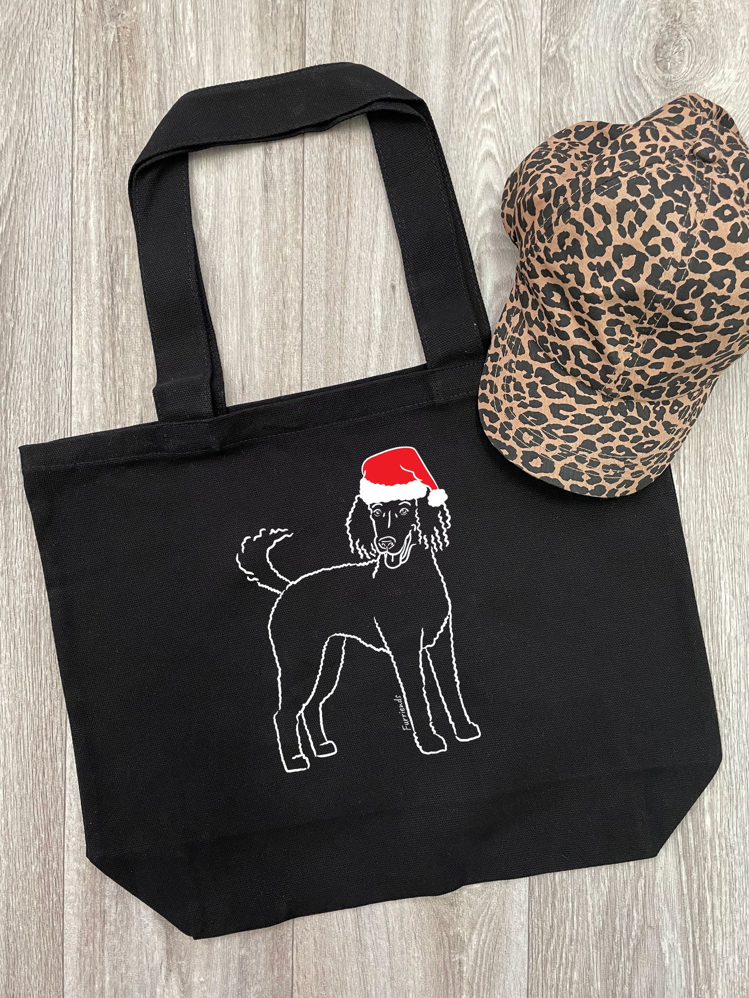 Standard Poodle Christmas Edition Stella Tote Bag