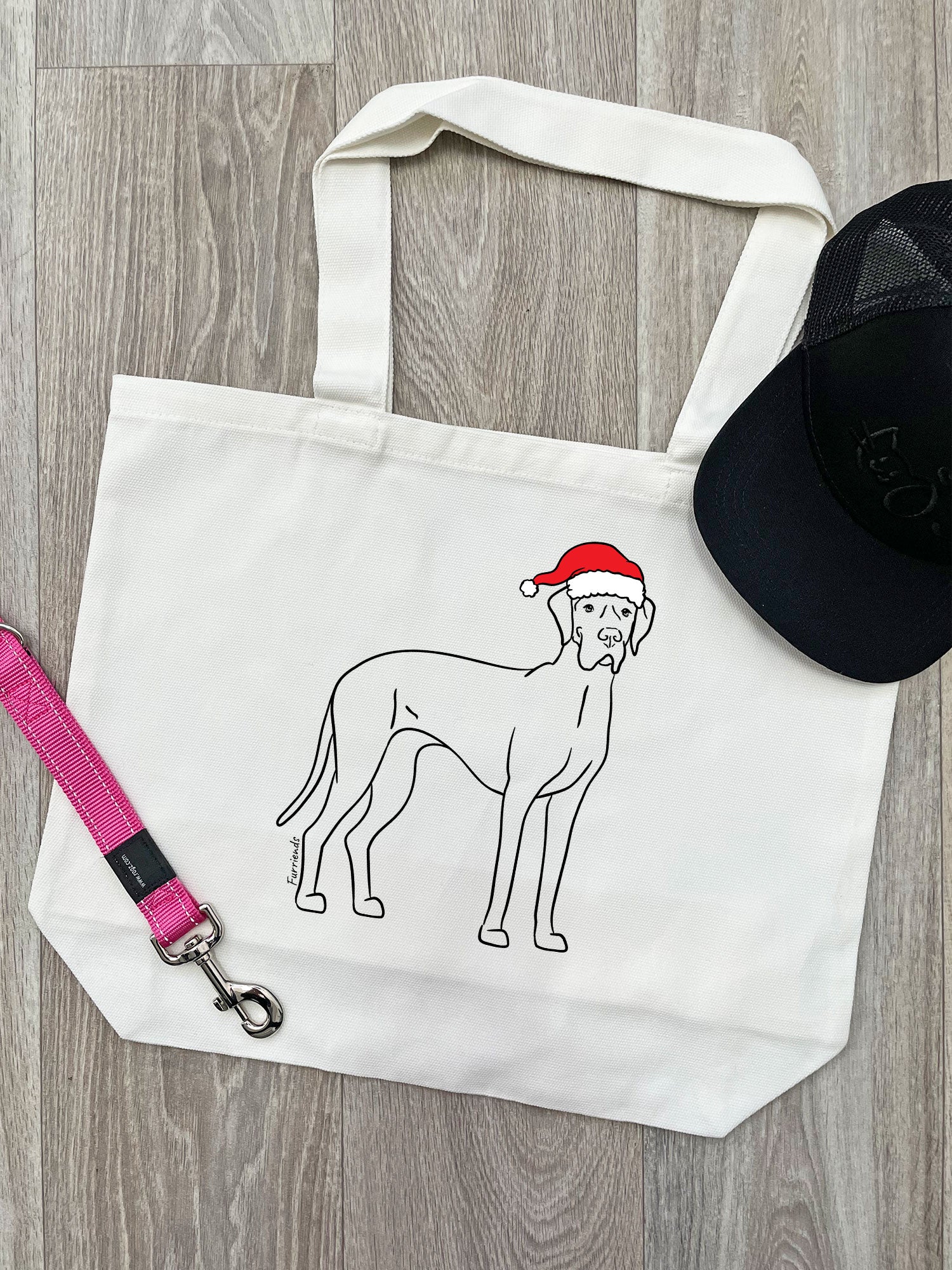 Great Dane Christmas Edition Stella Tote Bag