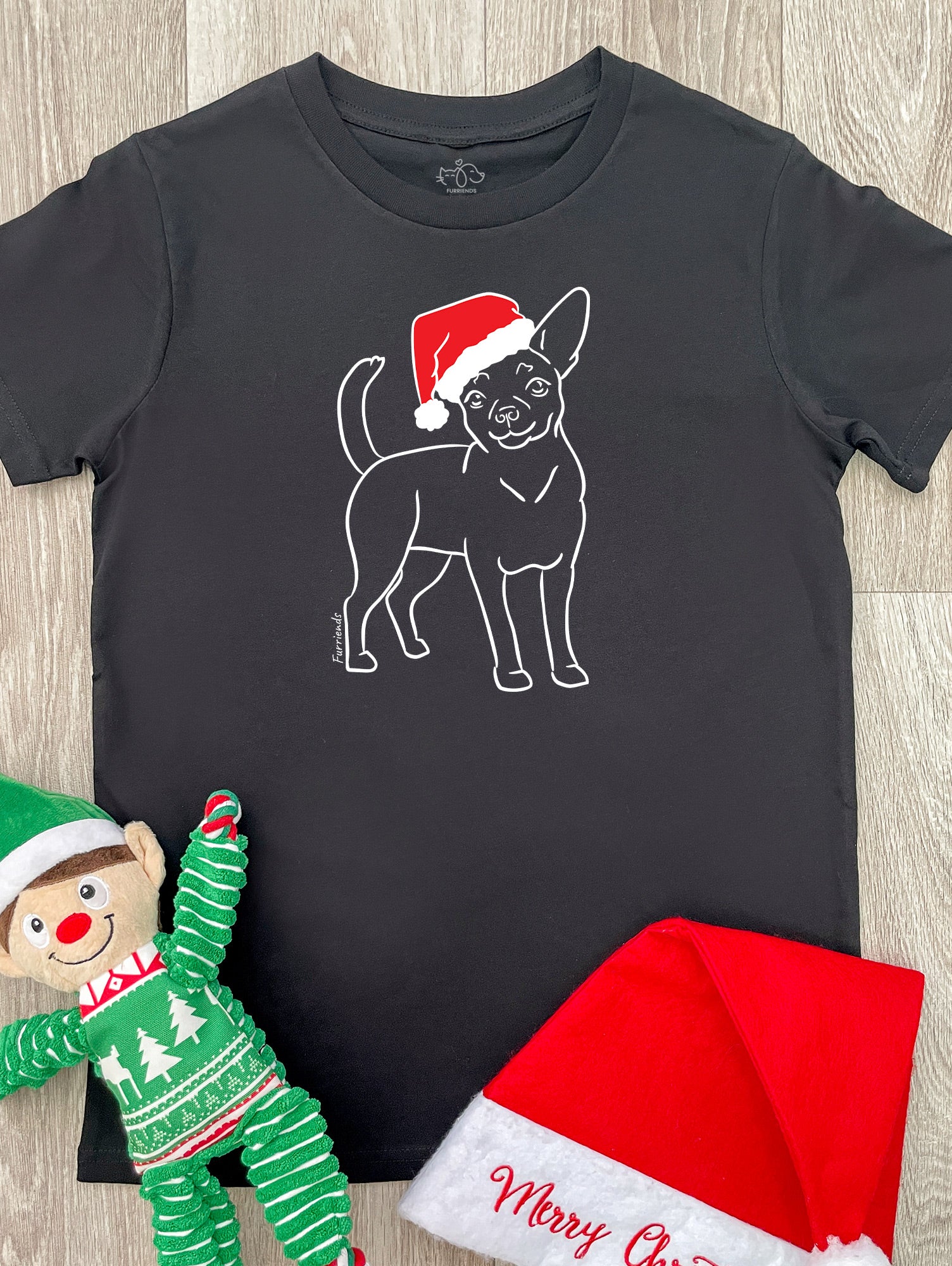 Chihuahua Christmas Edition Youth Tee