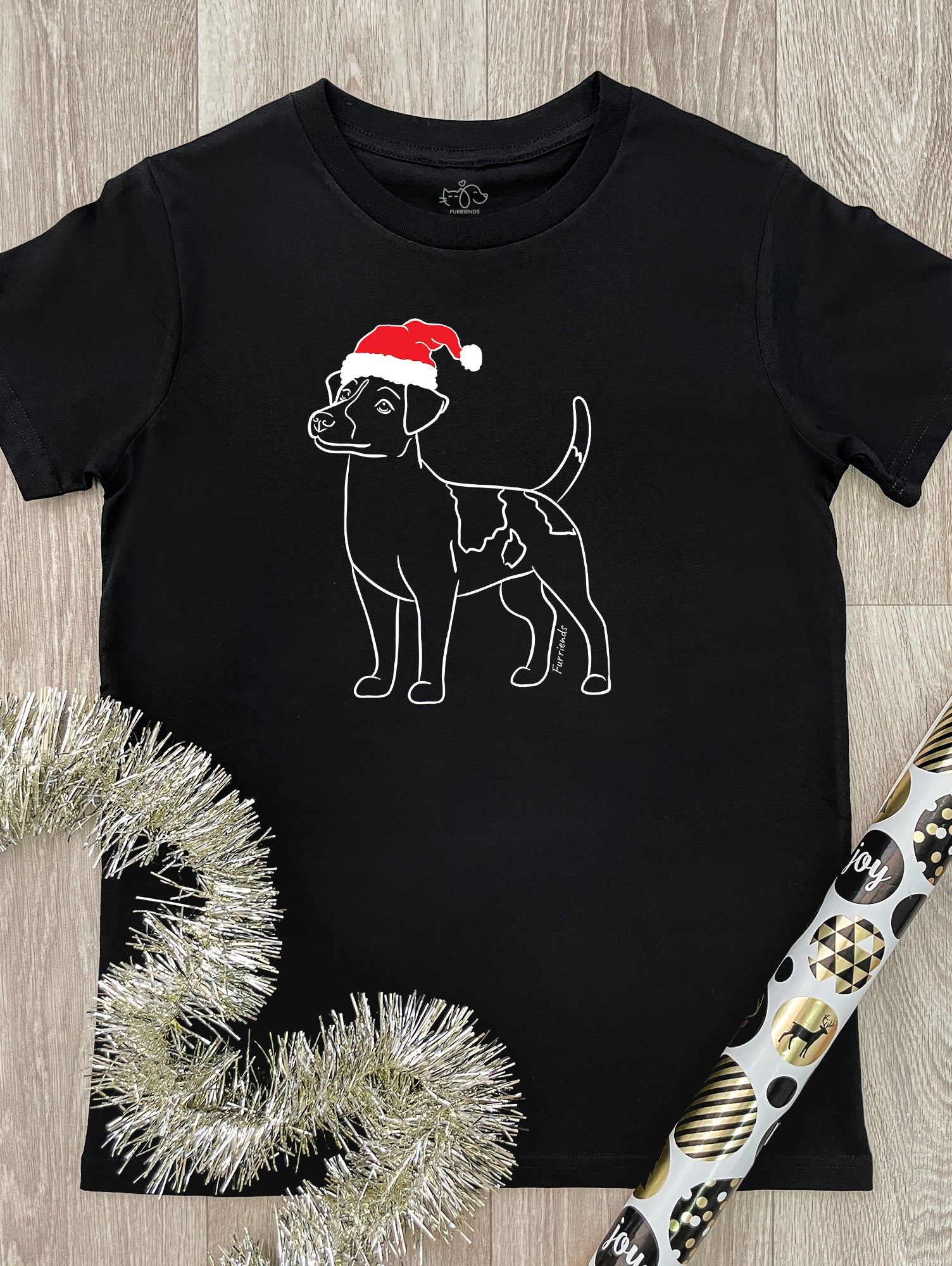 Jack Russell Terrier (Smooth Coat) Christmas Edition Youth Tee